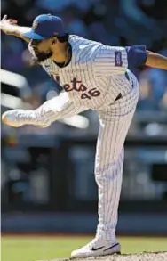  ?? GETTY ?? Yohan Ramirez pitches Sunday against Brewers as he awaits word on his suspension.