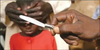  ?? SOURCE: NOI Polls ?? Say ‘No’ to Female Genital Mutilation & Cutting!