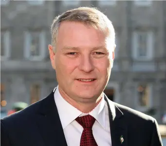  ??  ?? Martin Kenny, Sinn Féin Deputy for Sligo-Leitrim at Leinster House following the February 2016 election. He’ll be expecting to benefit from the rise in support for the party in recent opinion polls.