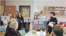  ?? FOTOS: KEIFER ?? Auch Kinder der Musikschul­e traten an dem Nachmittag auf.