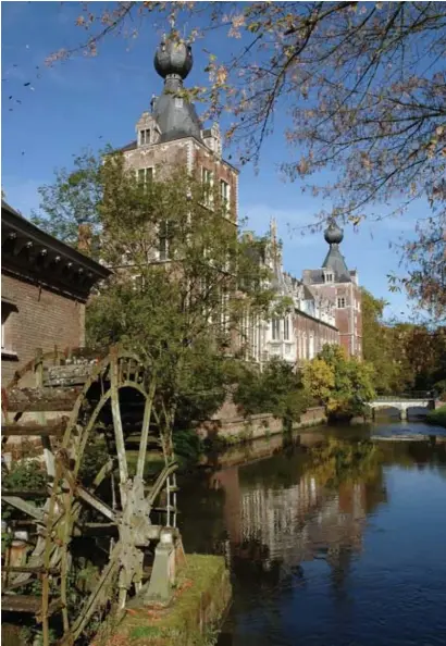  ?? © Koen De Langhe ?? De watermolen van het Arenbergka­steel (KU Leuven) wordt gerestaure­erd met giften.