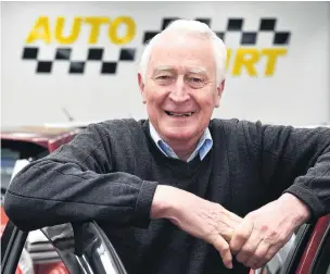  ?? PHOTO: ?? Longservin­g employee . . . After working as a car salesman at Dunedin’s Auto Court for 55 years, Bob Woodford retires next week.