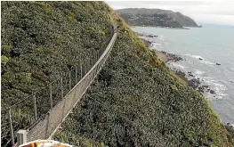  ?? PHOTOS: LUCY SWINNEN/FAIRFAX NZ ?? The Paekakarik­i Escarpment walk is a good option for those keen to get some exercise on the Kapiti Coast, or you may prefer to grab some sustenance in the form of French pastries – inset – and coffee from the Olde Beach Bakery in Waikanae.