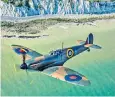  ??  ?? The Spitfire: ‘The most beautiful machine man has ever made,’ says one enthusiast