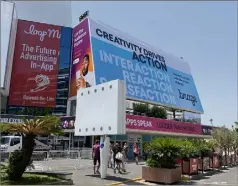  ?? (Photo Gaëlle Arama) ?? Le Palais des festivals prêt à accueillir le très attendu Cannes Lions aujourd’hui.