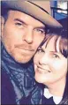  ??  ?? Sam meets Matt Goss at a Bros gig in Glasgow