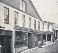  ??  ?? The Co-op in Cwmbach pictured in 1900