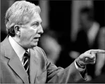  ?? TOM HANSON/ CP ?? Bloc Québécois Leader Gilles Duceppe makes a point during question period in the House of Commons yesterday.