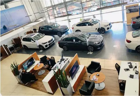  ??  ?? SOME HOPE: June was a better month for new-car sales under relaxed lockdown conditions, but recovery is still a long way