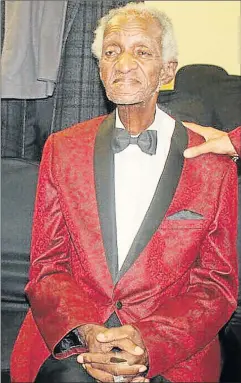  ?? Picture: SUPPLIED ?? LASTING LEGACY: Samuel Tshiyembe, died on Friday at the Bhisho Hospital. He was the founding member of the Slo’ Foot King Brothers jazz band that was formed in 1953