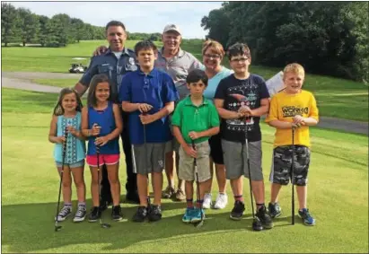  ?? SUBMITTED PHOTO - BOBBY BOHRER ?? The Phoenixvil­le PAL recently completed its youth golf clinics, held at Pickering Valley.