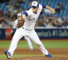  ?? STEVE RUSSELL/TORONTO STAR ?? Aaron Loup, whose ERA rose to a career-worst 5.02 last year, says it’s tough to put rough outings behind you when they keep happening.