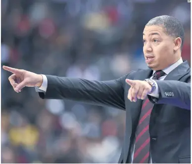  ?? AP ?? ANTECEDENT­E. Ty Lue fue campeón en las Finales de 2016 cuando comandaba los destinos de los Cavaliers de Cleveland.