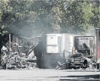  ?? FOTO: AGENCIAUNO/ARCHIVO ?? ►► Atentado ocurrido en marzo en Temuco.