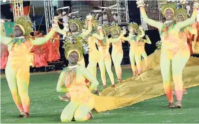  ??  ?? Jamaican dancers exciting patrons at the grand opening of the 2007 ICC Cricket World Cup at the newly constructe­d Trelawny Multi-purpose Stadium near Falmouth.