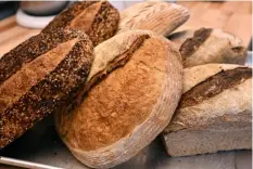  ?? ?? Chloe Newman’s fresh breads are made with organic wholegrain flour that’s milled locally.
