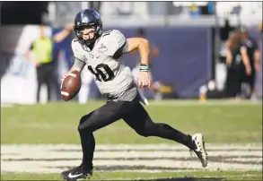  ?? John Raoux / Associated Press ?? Central Florida quarterbac­k McKenzie Milton returns from one of the best offenses in the country a season ago.