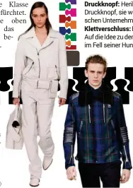  ?? APA(4) ?? Auch Jumpsuits und Lederjacke­n kommen nicht ohne ihn aus (Tod’s)