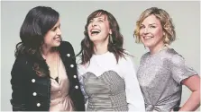  ?? BIG DOOR PRODUCTION­S ?? The Good Lovelies — Caroline Brooks, Sue Passmore and Kerri Ough — perform Thursday at the Sheraton Cavalier.