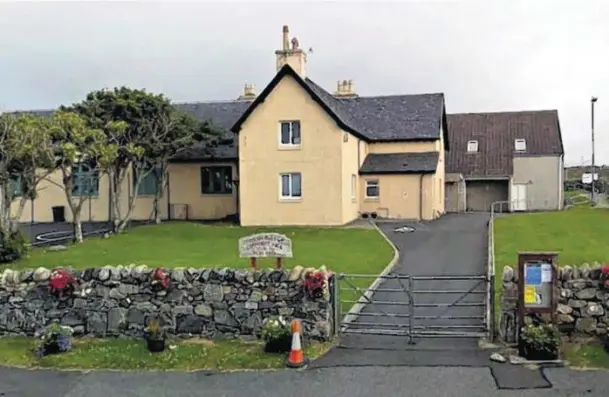  ??  ?? ENTERPRISE: Carloway Community Associatio­n received £75,000 to buy their former primary to turn it into a rural life centre, shop, post office and business space