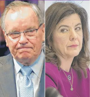  ?? | AP ( LEFT), SUN- TIMES FILES ?? Former Mayor Richard M. Daley ( left) and Cook County State’s Attorney Anita Alvarez.