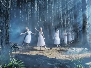  ?? PHOTO: ROSS BROWN ?? Royal New Zealand Ballet is bringing Giselle to Dunedin.