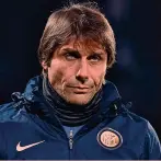  ??  ?? Martello Antonio Conte, 51 anni, allena l’Inter dal 31 maggio 2019. Con la Juve ha vinto 3 scudetti