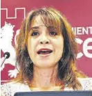  ?? CARLOS GIL / CARLA GRAW ?? PSOE Belén Fernández. 8