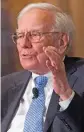  ??  ?? Warren Buffett