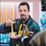  ?? A24 ?? Adam Sandler is generating Oscar buzz for his work as a New York City jeweler in “Uncut Gems.”