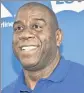  ??  ?? Lakers president MAGIC JOHNSON