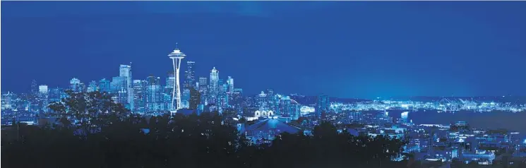  ??  ?? Seattle is the fastest-growing city in the United States but does not have a profession­al hockey or basketball team, at least for a few more years, with the NHL expected to expand there first.