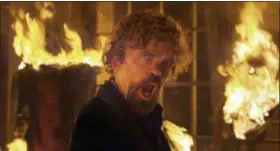  ??  ?? This photo provided by PepsiCo shows Peter Dinklage in a scene from the company’s Doritos Blaze Super Bowl spot. For the 2018 Super Bowl, marketers are paying more than $5 million per 30-second spot to capture the attention of more than 110 million...