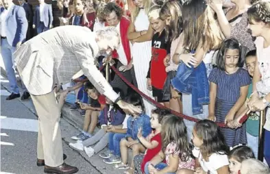  ?? DGA ?? El Rey Felipe VI durante su visita al Parque de Ordesa en septiembre del año pasado.