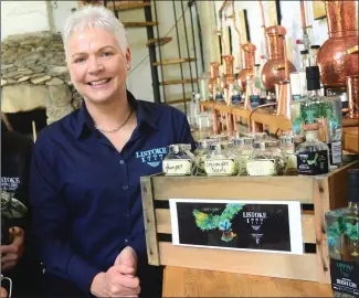  ??  ?? Bronagh Conlon from Listoke Gin