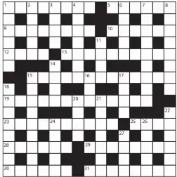  ?? NO 15297 ?? PRIZES of £20 will be awarded to the senders of the first three correct solutions checked. Solutions to: Daily Mail Prize Crossword No. 15,297, PO BOX 3451, Norwich, NR7 7NR. Entries may be submitted by second-class post. Envelopes must be postmarked...