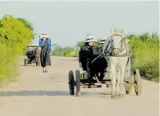  ?? /FOTO: ROBÍN CANUL ?? México. Menonitas en el municipio de Bacalar, en Quintana Roo.