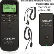  ?? ?? The Aodelan and similar kits typically include cables catering to both circular 10-pin and rectangula­r terminals, making them compatible with a much larger range of Nikon cameras.