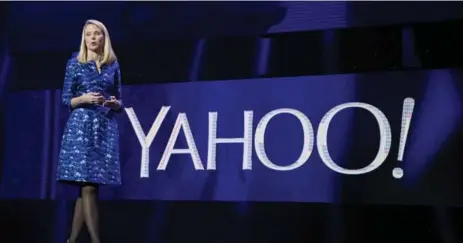  ?? JULIE JACOBSON/THE ASSOCIATED PRESS FILE PHOTO ?? Yahoo’s current board of directors has said it supports CEO Marissa Mayer as she attempts to sell off the troubled company’s Internet operations.