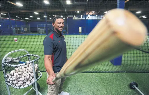  ?? STEVE RUSSELL/TORONTO STAR ?? Noah Naylor was the first of 19 Canadians selected in the three-day draft. The Jays picked two: right-hander Will McAffer and third baseman Damiano Palmegiani.