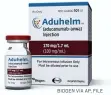  ?? BIOGEN VIA AP, FILE ?? Aduhelm, the first new Alzheimer’s treatment in more than 20years, was hailed as a breakthrou­gh when regulators approved it in June, but its rollout has been slowed by questions about its price and how well it works.