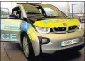  ??  ?? n PILOT: Police are testing extended range electric cars