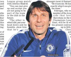  ??  ?? Antonio Conte