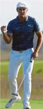  ??  ?? Bryson DeChambeau