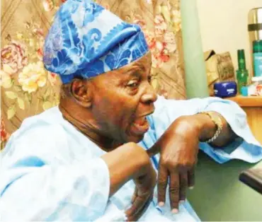  ??  ?? Chief Falae: ‘I was not in government yet when SAP was introduced’