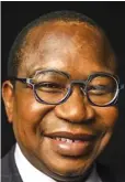  ??  ?? Minister Ncube