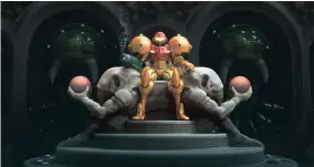  ??  ?? Metroid: Samus Returns offers twice the playing time and fun.