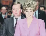  ??  ?? NEW CLAIMS: Diana with her bodyguard Ken Wharfe, who says that her sons have carried on her work.