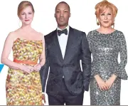  ??  ?? LAURA LINNEY BY BRUCE GLIKAS, FILMMAGIC; COREY HAWKINS AND BETTE MIDLER BY EVAN AGOSTINI, INVISION, AP