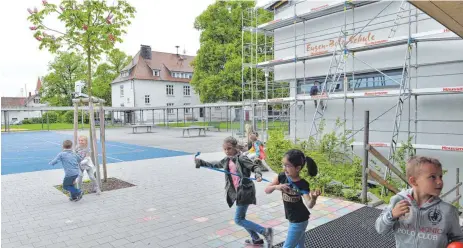  ?? FOTO: GERHARD TEMPEL ?? Die Gemeinde Wolpertswe­nde hat viel Geld in das Thema Bildung investiert.